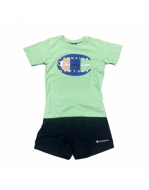 Sportset für Kinder Champion Essentials Zitronengrün
