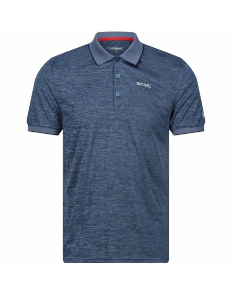 Herren Kurzarm-Poloshirt Regatta Remex II Blau