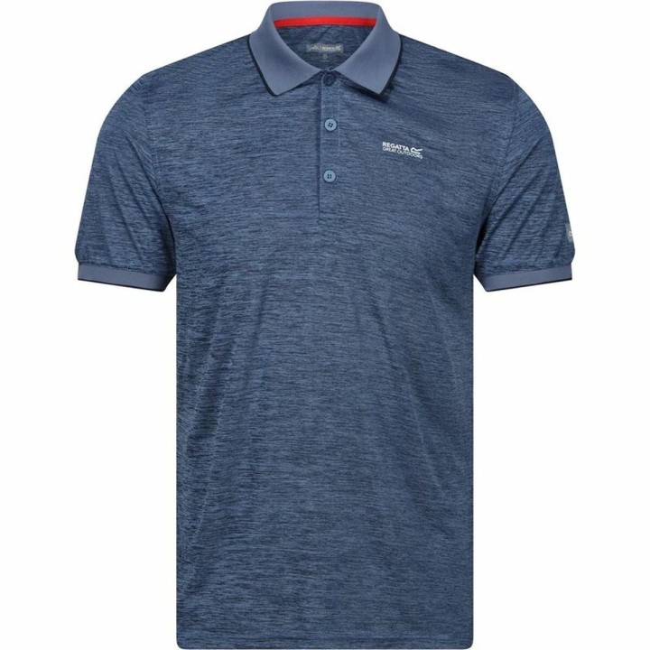 Herren Kurzarm-Poloshirt Regatta Remex II Blau