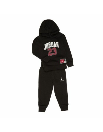 Ensemble de Sport pour Enfants Jordan Jordan Po Set Noir