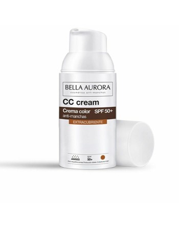 CC Cream Bella Aurora Cc Cream Couverture Spf 50 30 ml
