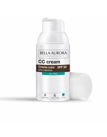 CC Cream Bella Aurora Spf 50 Uden olie (30 ml)
