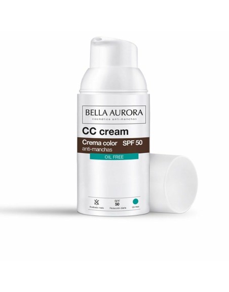 CC Cream Bella Aurora Spf 50 Uden olie (30 ml)
