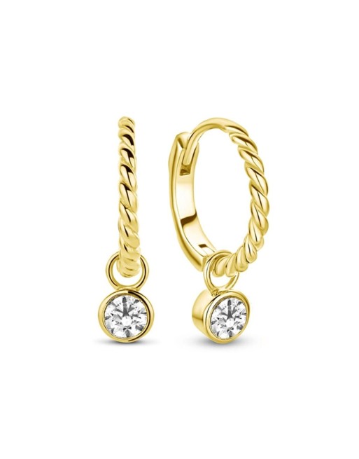 Boucles d´oreilles Femme New Bling 9NB-0771 Argent Argent 925