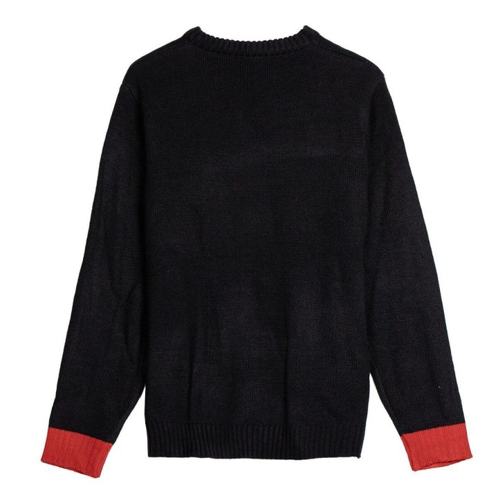 Unisex Trøje The Nightmare Before Christmas Sort
