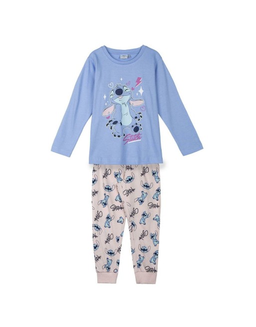 Schlafanzug Für Kinder Stitch Blau