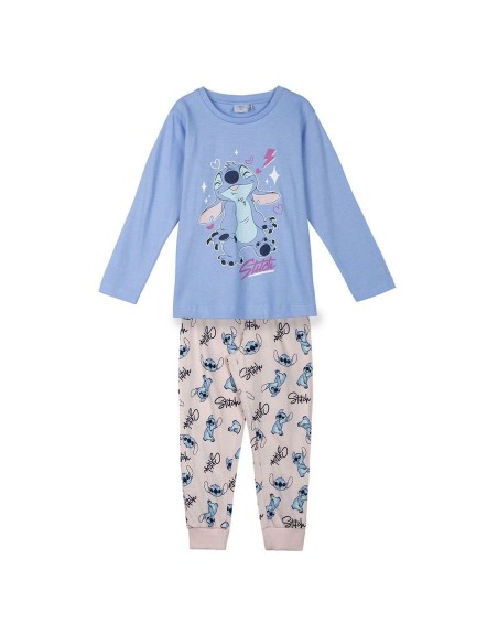 Schlafanzug Für Kinder Stitch Blau