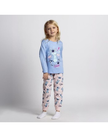 Schlafanzug Für Kinder Stitch Blau