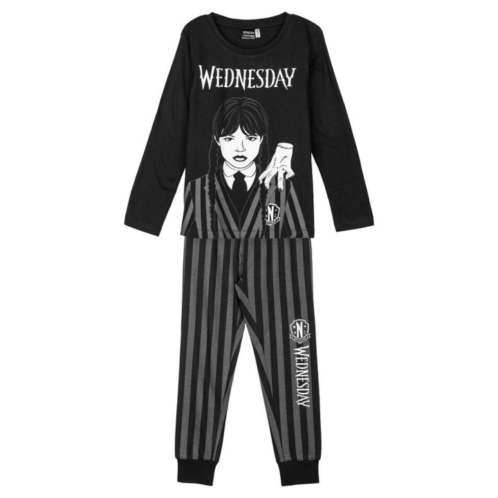 Nattøj Børns Wednesday Mørkegrå
