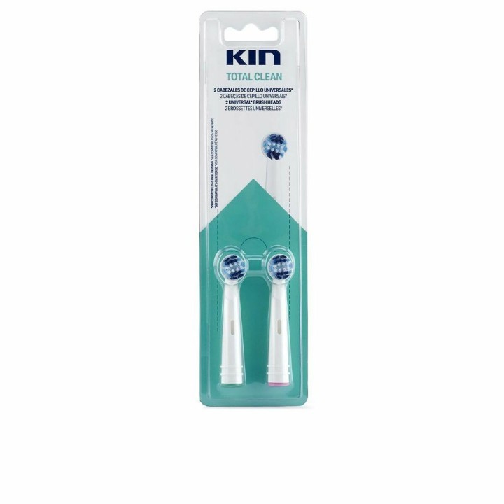 Tandbørstehoved Kin 1865113 Escova de Dentes 2 enheder (2 uds)