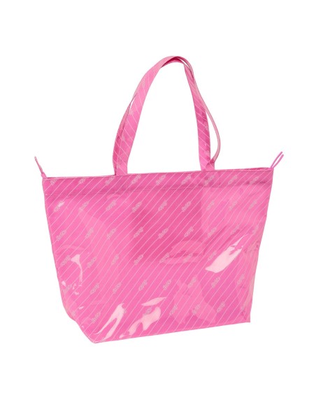 Borsa Donna Barbie Logomania Rosa 54 x 35 x 17 cm