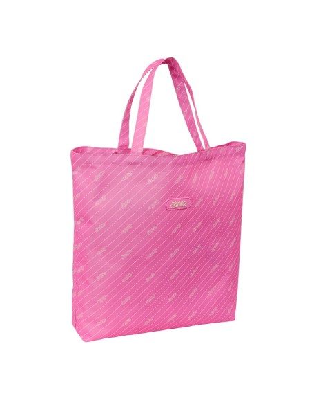 Håndtasker til damer Barbie Logomania Pink 50 x 45 x 10 cm