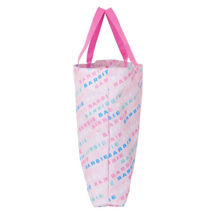 Borsa Donna Barbie Logomania Rosa chiaro 50 x 45 x 10 cm