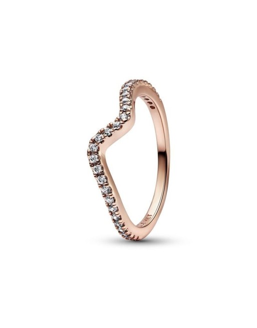 Ring til kvinder Pandora SPARKLING WAVE - RING - SIZE 54