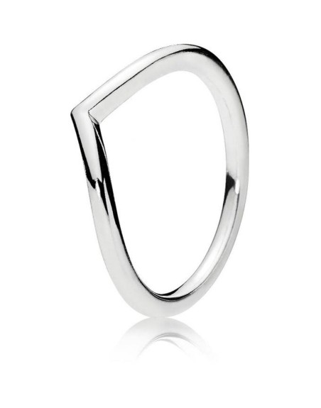 Ladies' Ring Pandora WISHBONE SILVER - RING - SIZE 60