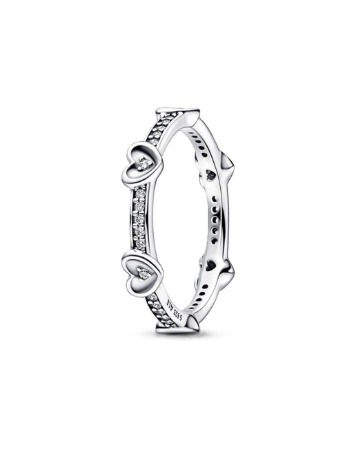 Ring til kvinder Pandora RADIANT SPARKLING HEARTS - RING - SIZE 50