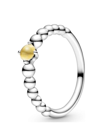 Ladies' Ring Pandora YELLOW STONE - RING - SIZE 50