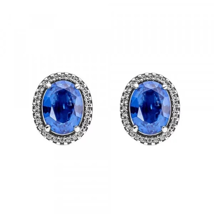 Orecchini Donna Pandora SPARKLING STATEMENT HALO Argento puro 925