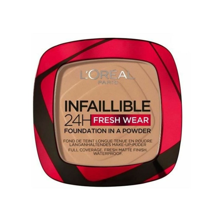 Pulver Make-up Base L'Oreal Make Up Infaillible Fresh Wear Nº 120 (9 g)