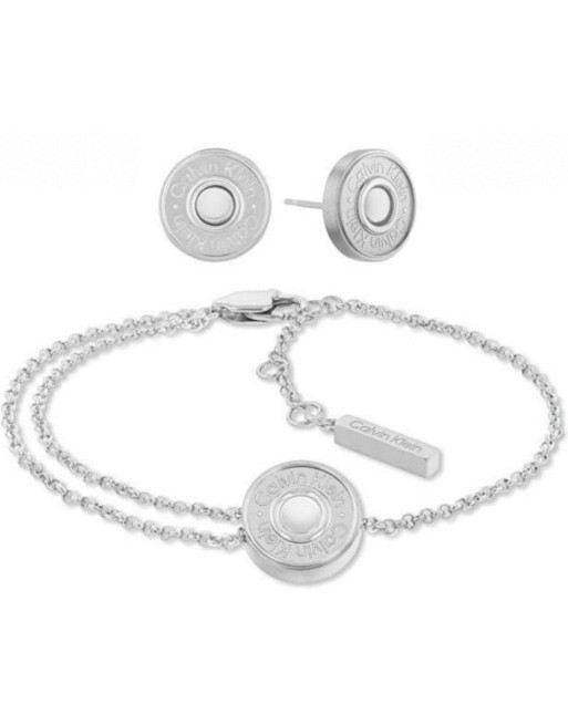 Bracelet and Earrings Set Calvin Klein 35700009