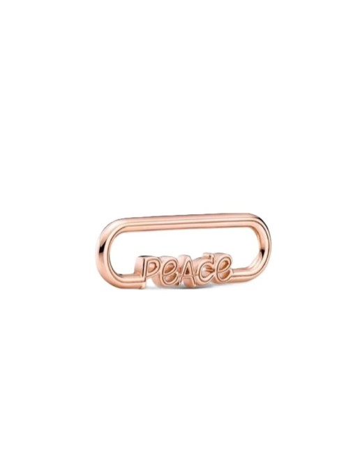 Perle de verre Femme Pandora STYLING PEACE WORD LINK