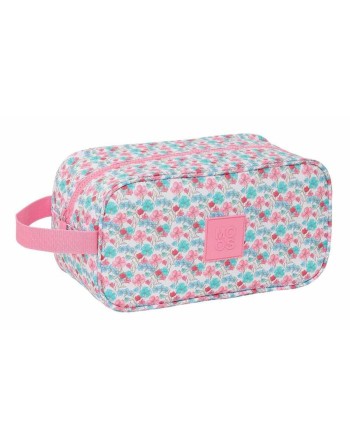 Rejseskotaske Moos Flores Multifarvet 29 x 15 x 14 cm