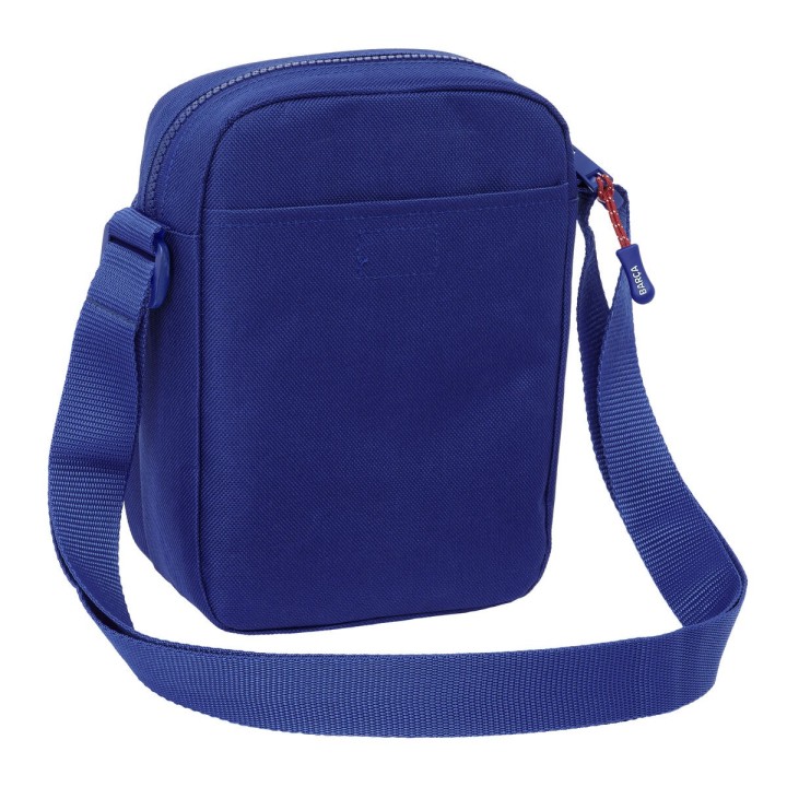 Borsa a Tracolla F.C. Barcelona 24/25 Rosso Granato Blu Marino 16 x 22 x 6 cm
