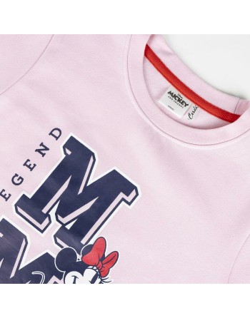 Sudadera sin Capucha Niño Minnie Mouse Rosa