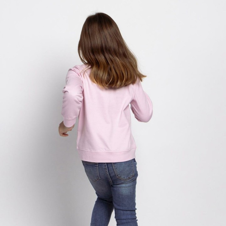 Children’s Sweatshirt without Hood Minnie Mouse Pink