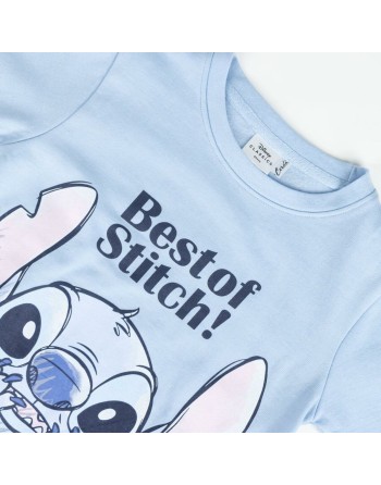 Træningsdragt til børn Stitch Lyseblå