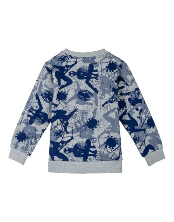 Sudadera sin Capucha Niño Spider-Man Gris