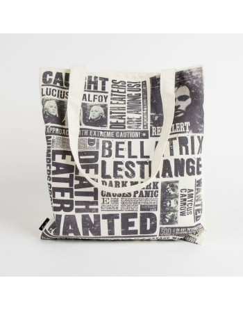 Bolso Mujer Harry Potter Gris 36 x 39 x 0,4 cm