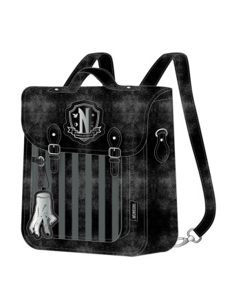 Casual Backpack Wednesday Black 22,5 x 22,5 x 7 cm