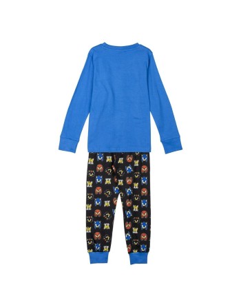 Schlafanzug Für Kinder Sonic Blau