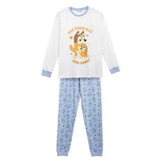 Sommer-Schlafanzug Bluey Blau