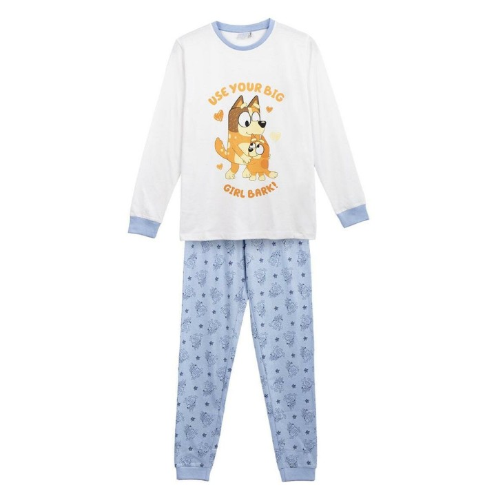 Pigiama Estivo Bluey Azzurro
