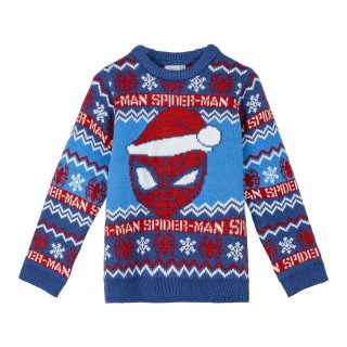 Unisex Trøje Spider-Man Blå