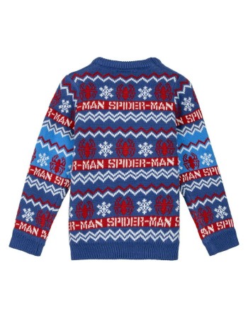 Pull unisex Spider-Man Bleu
