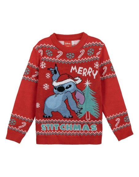 Maglia Unisex Stitch Rosso