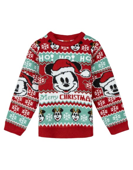 Unisex Jumper Mickey Mouse Red