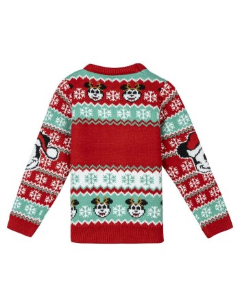 Unisex Pullover Mickey Mouse Rot