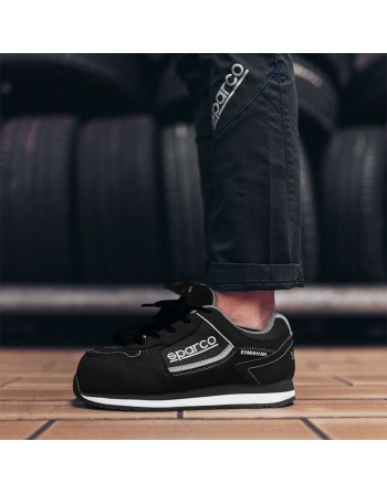 Sicherheits-Schuhe Sparco GYMKHANA MAX Schwarz Grau