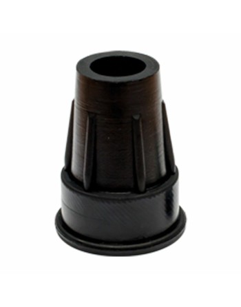 Embout/Bouchon final Micel CNT09 Noir Flexible Béquilles Ø 18 x 54 mm (25 Unités)