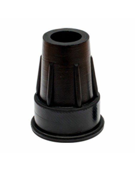 Embout/Bouchon final Micel CNT09 Noir Flexible Béquilles Ø 18 x 54 mm (25 Unités)