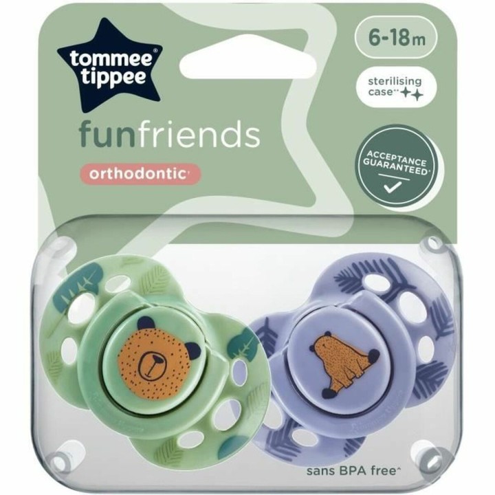 Sut Tommee Tippee 2 enheder (2 enheder) (2 Dele)