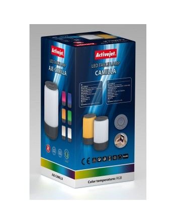 Luz quitamiedos Activejet AJE-CAMILLA RGB Negro Sí 80