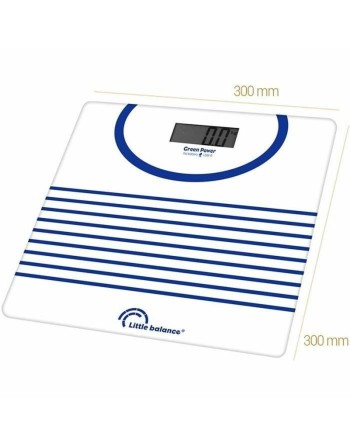 Digitale Personenwaage Little Balance 8655 Blau/Weiß 180 kg