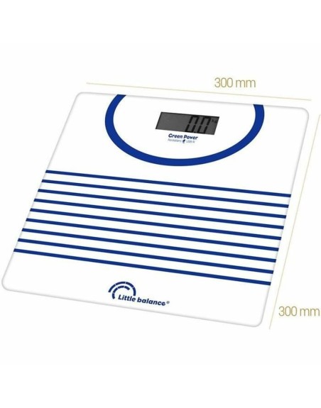 Digital badevægt Little Balance 8655 Blå/hvid 180 kg