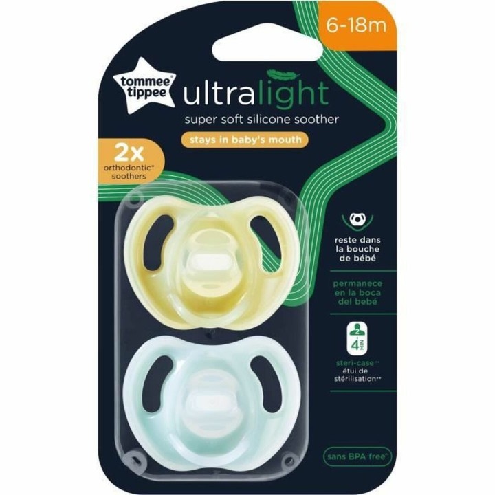 Pacifier Tommee Tippee 2 Units (2 Units) (2 Pieces)