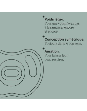 Pacifier Tommee Tippee 2 Units (2 Units) (2 Pieces)